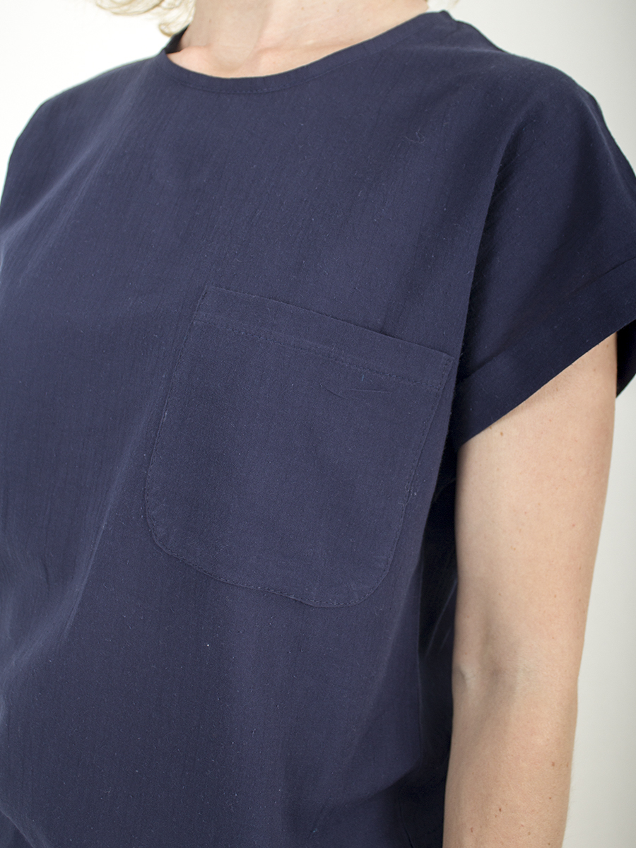 Блузка Для женщин "Fishka" Арт W-Sm202 р-р 40-42 с полукруглым вырезом